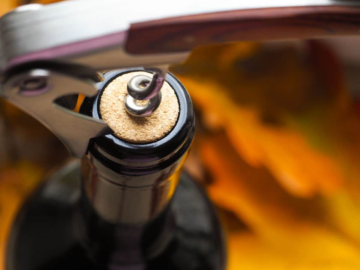 Freepik. Une bouteille de vin de Bordeaux prête à être décantée, puis dégustée autour d'un bon repas