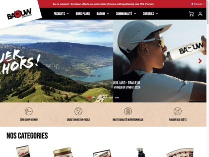 Aperçu du site Baouw