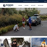 Aperçu du site Topo Athletic